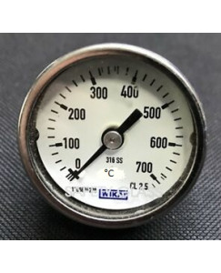 0-700 DEGREE C GAS IN METAL TEMPERATURE GAUGES WITH CAPILLARY